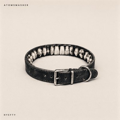 Hyefty cover: an old leather dog collar lined with teeth